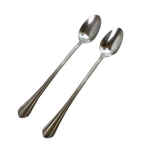 SYSCO Stainless Set Of 2 Two Teaspoons Vintage - Picture 1 of 2